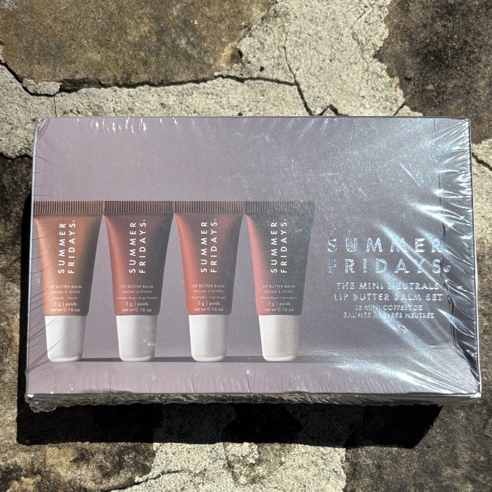 NEW Summer Fridays Lip Balm Collection - Neutral Shades